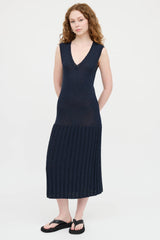 Malorie Urbanovitch Knit Maxi Dress