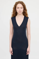 Malorie Urbanovitch Knit Maxi Dress