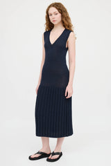 Malorie Urbanovitch Knit Maxi Dress