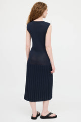 Malorie Urbanovitch Knit Maxi Dress