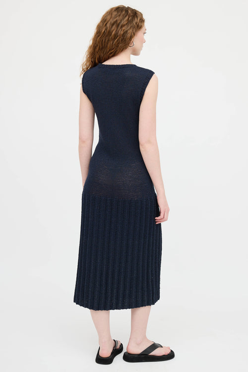 Malorie Urbanovitch Knit Maxi Dress