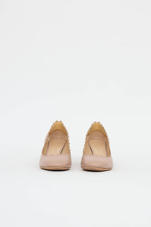 Chloé Leather Lauren Pump