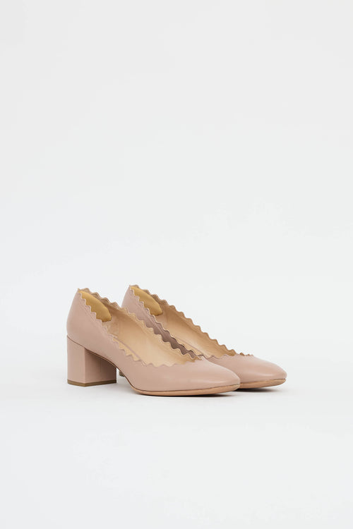 Chloé Leather Lauren Pump