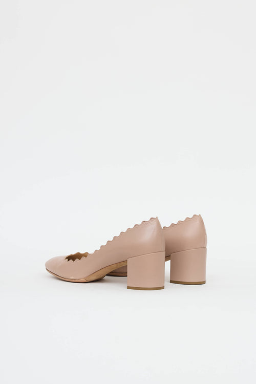 Chloé Leather Lauren Pump
