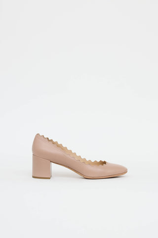 Chloé Leather Lauren Pump