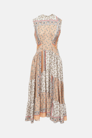 Chloé Silk Bandana Dress
