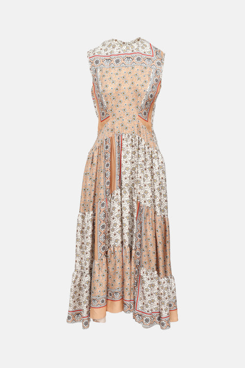 Chloé Silk Bandana Dress