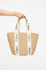 Chloé Large Woody Tote Bag