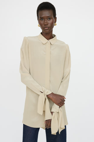 Chloé Silk Button Up Shirt