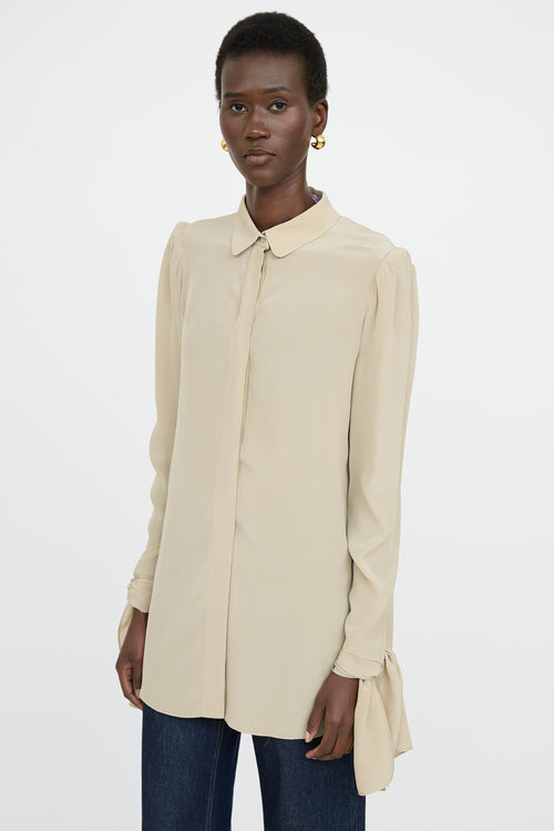 Chloé Silk Button Up Shirt