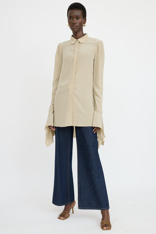 Chloé Silk Button Up Shirt