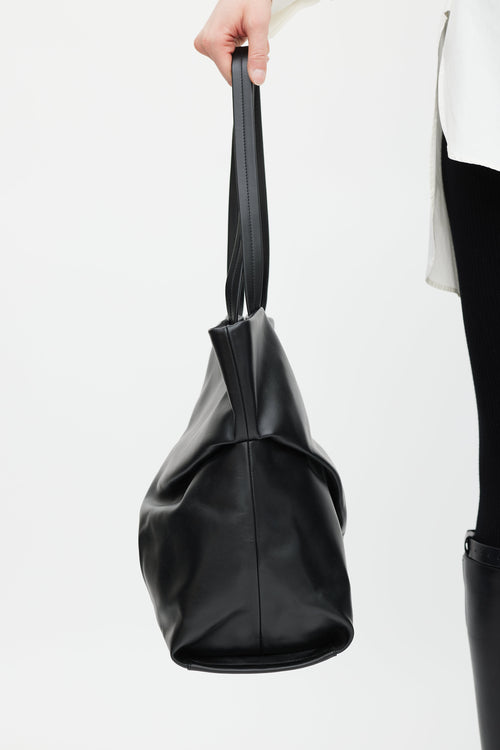 Chloé Black Judy Folded Leather Tote