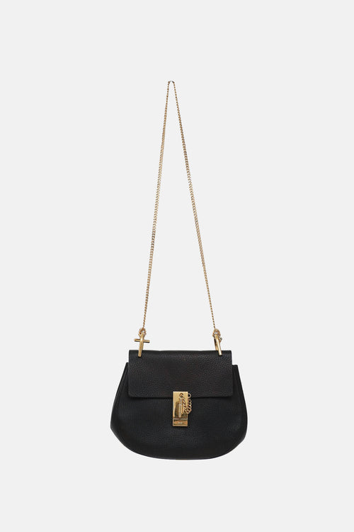 Leather Drew Crossbody Bag