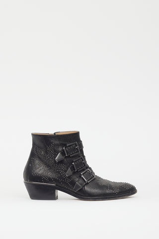 Chloé Black Susanna Studded Boot