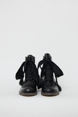 Chloé Black Leather Harper Ankle Boot