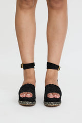Chloé Suede Platform Espadrille