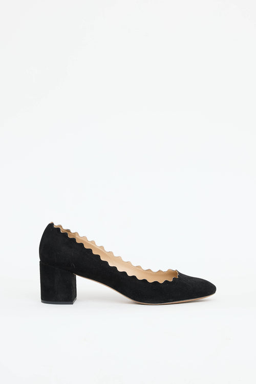 Chloé Suede Lauren Pump