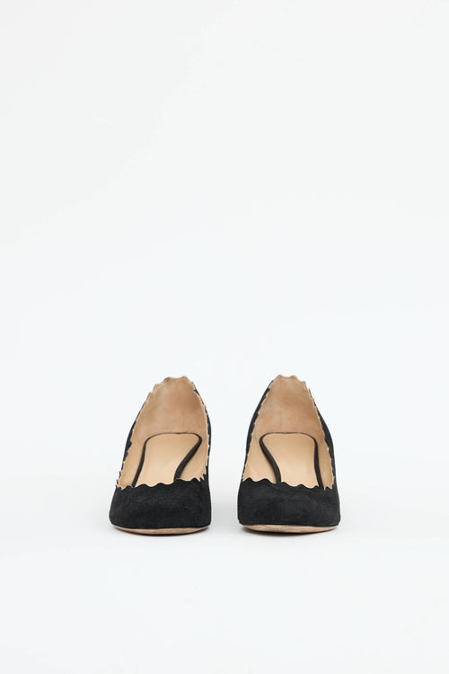 Chloé Suede Lauren Pump