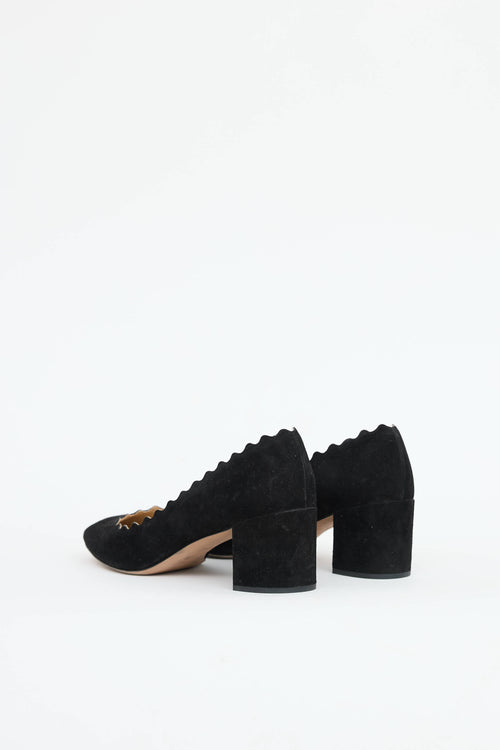Chloé Suede Lauren Pump