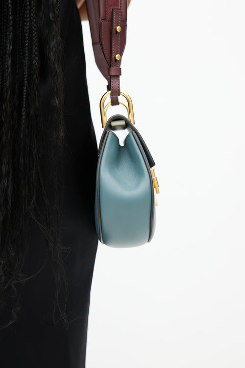 Chloé Blue & Multicolour Drew Bag