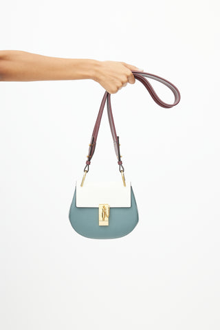 Chloé Blue & Multicolour Drew Bag