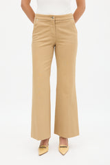 Chloé Brown Flared Jeans