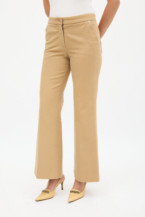Chloé Brown Flared Jeans