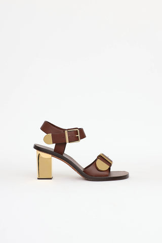 Chloé Leather Rebecca Sandal