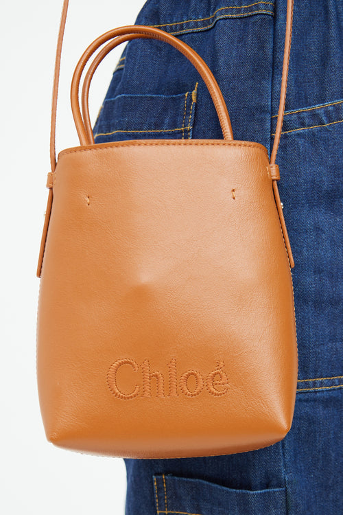 Chloé Caramel Micro Tote Bag