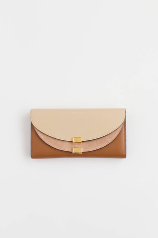 Chloé Tri-Colour Georgia Wallet