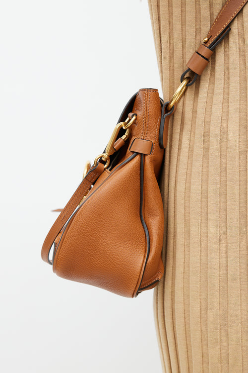 Chloé Brown Lexa Leather Bag
