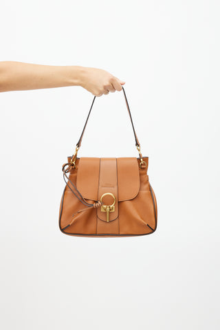 Chloé Brown Lexa Leather Bag