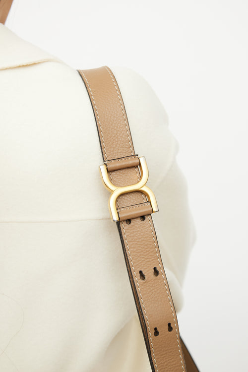 Chloé Brown Marci Top Handle Bag