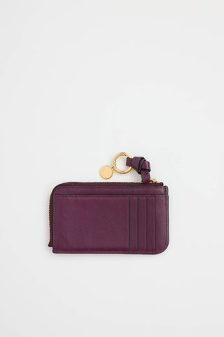 Chloé Leather Alphabet Card Holder