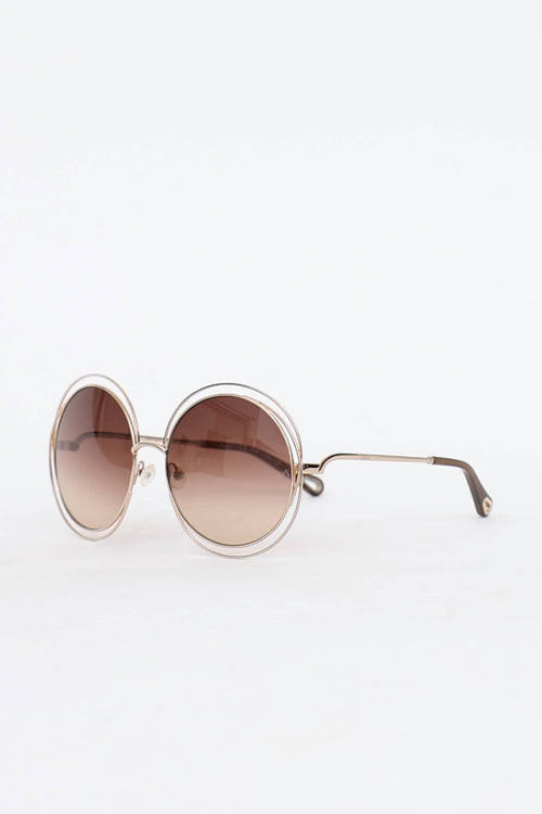 Chloé CE114SD Round Sunglasses