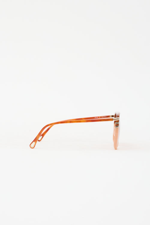 Chloé CH0104S Aviator Sunglasses