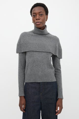Chloé Cashmere Ruffle Sweater