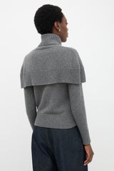 Chloé Cashmere Ruffle Sweater