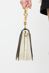Chloé Cream & Gold Leather Nile Bag
