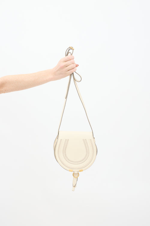 Chloé Cream Leather Marcie Bag