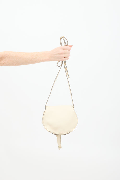 Chloé Cream Leather Marcie Bag