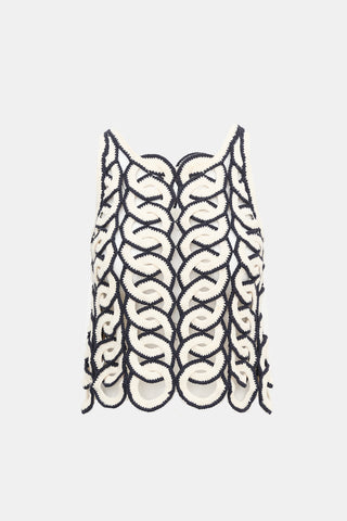 Chloé Crochet Tank Top