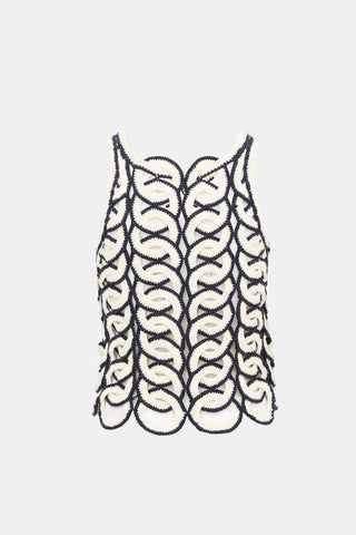 Chloé Crochet Tank Top