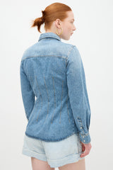 Chloé Denim Button Up Shirt