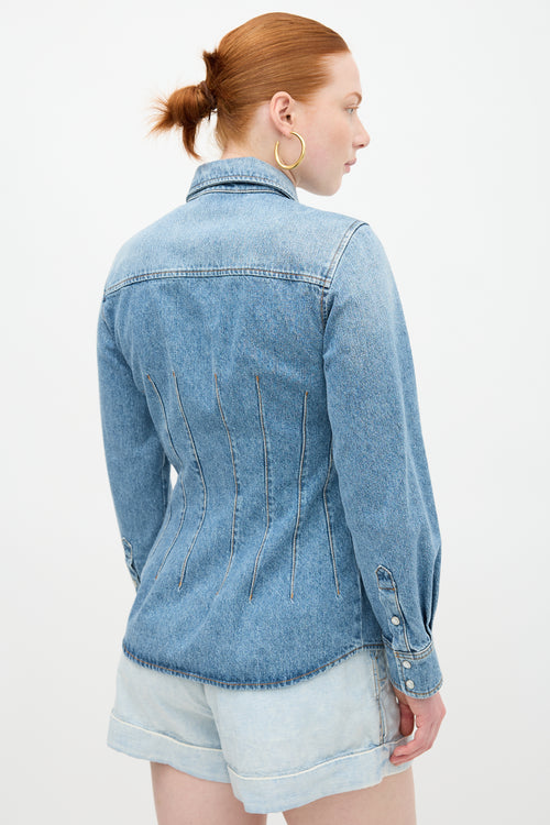 Chloé Denim Button Up Shirt