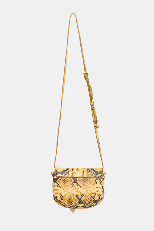 Chloé Embossed Leather Mini Hana Bag