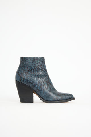 Chloé Embossed Leather Rylee Boot