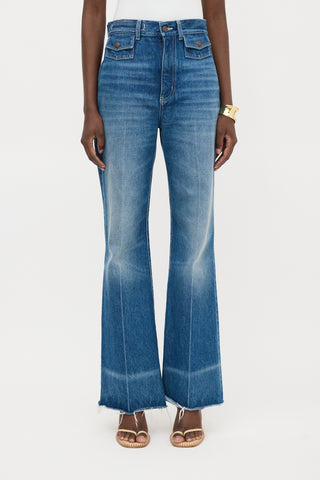 Chloé Flared Leg Jeans