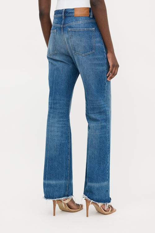 Chloé Flared Leg Jeans
