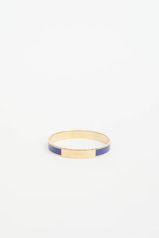 Chloé Enamel Logo Bangle